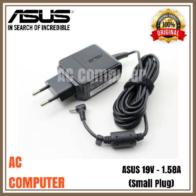 Original Ac Adaptor Asus 19v 1.58a 30w/ 2.5*0.7mm Asus Eee Pc