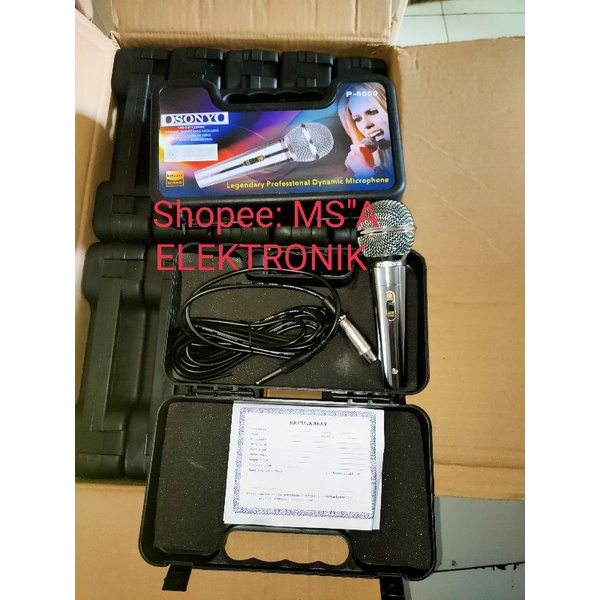 Mic Kabel koper SONY SN P5000( spul tebal)