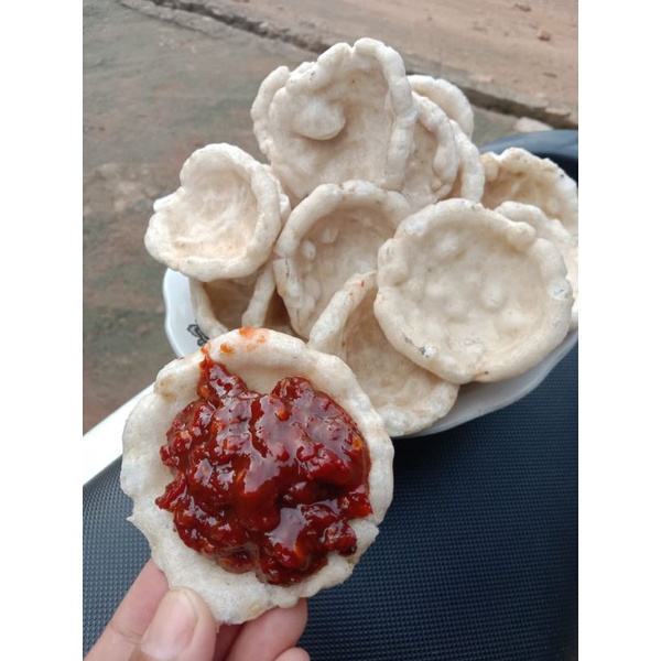 

Kemplang panggang Bantat !!! isi 30 sambel nampoll