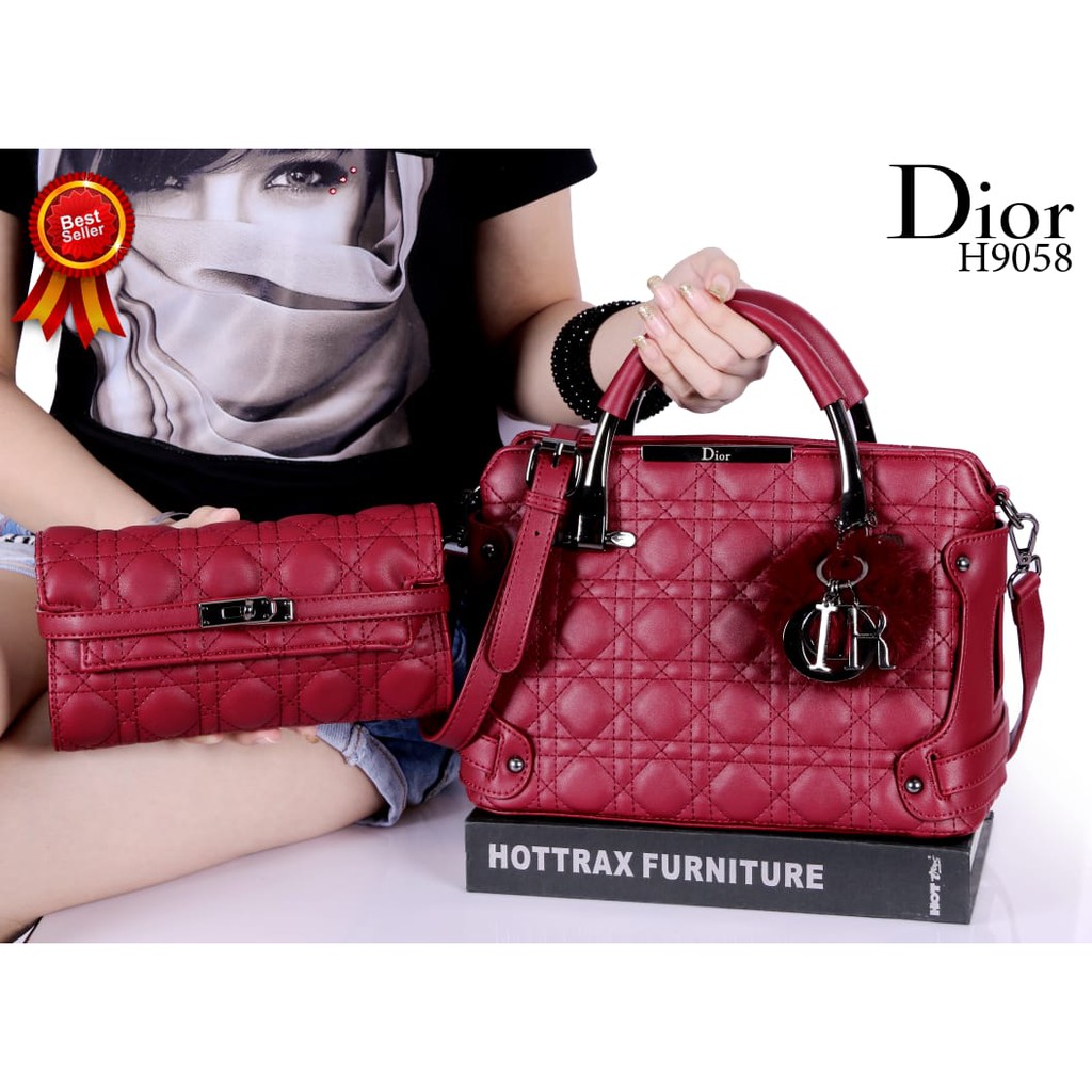 {TERMURAH} CAHAYA AMANAH Tas DIOR H9058 GROSIR TAS IMPORT TAS MURAH TAS BATAM TAS WANITA