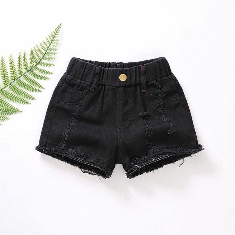 3PCS 100RIBU HOT PANTS/ CELANA PENDEK ANAK RIPPED