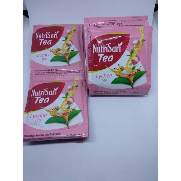 

Nutrisari Lychee Tea 1renceng isi 10