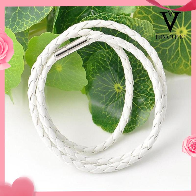 [COD]Multilayer Braided Twist Bracelet Gelang Tali Kulit-FA