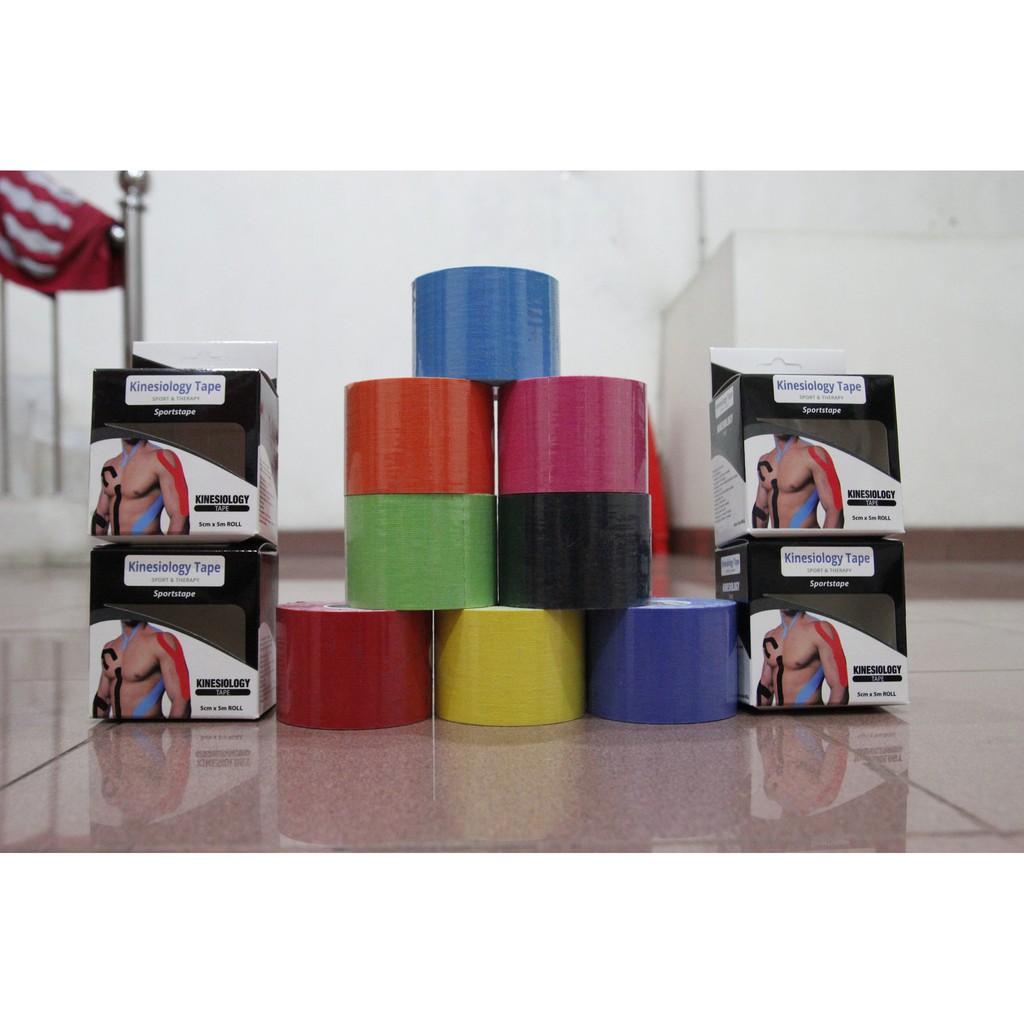 KINESIO TAPE OLAHRAGA / KINESIOLOGY TAPING SPORT KUALITAS JAMINAN