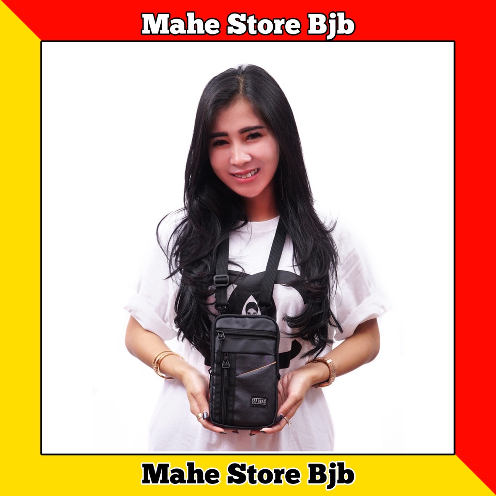 Tas Hp Pria Pouch Card Holder Hanging Wallet Tas Selempang Kecil Id Card Holder Gantungan Hp Wanita