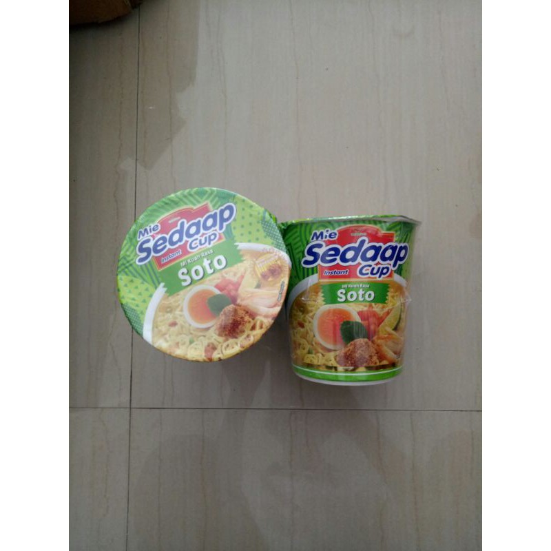 

sedaap soto cup mie