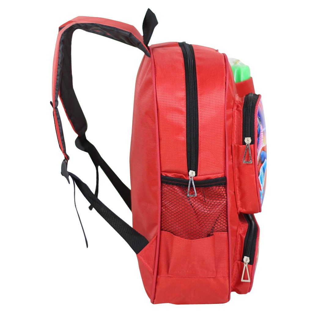 Ransel Backpack Anak Tas Ransel Karakter Spiderman Merah Tas Sekolah Sd Bonus Botol Minum Keren