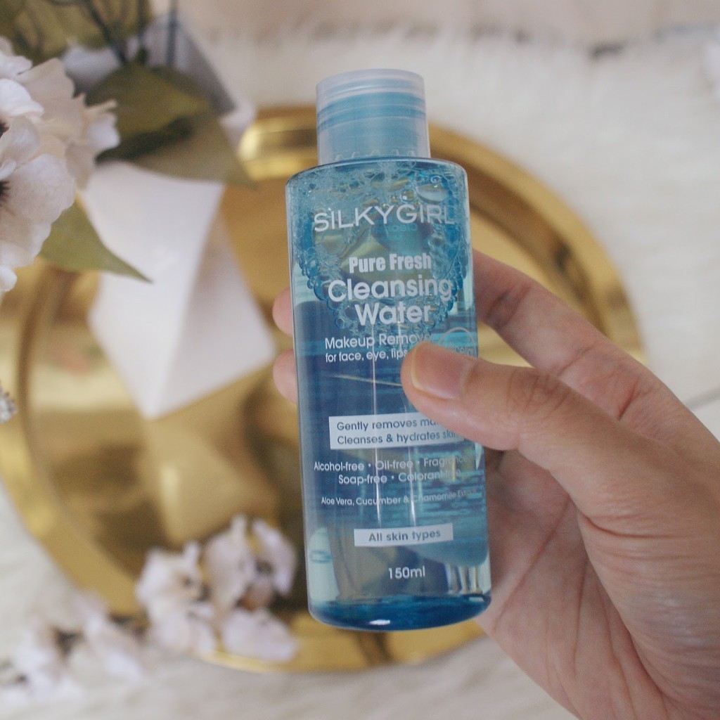 silkygirl pure fresh cleansing water
