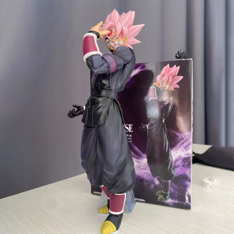 Action Figure Anime Dragon Ball Super Saiyan ROSE Bahan PVC