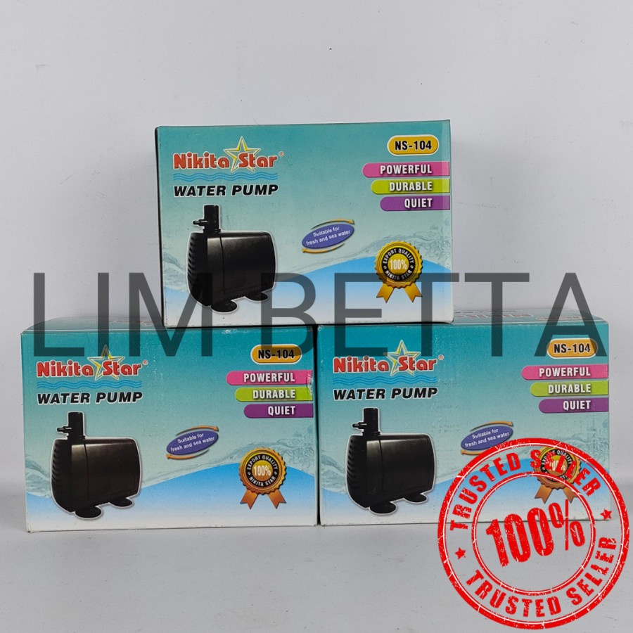 WATER PUMP NIKITA STAR NS 104 / MESIN POMPA AQUARIUM