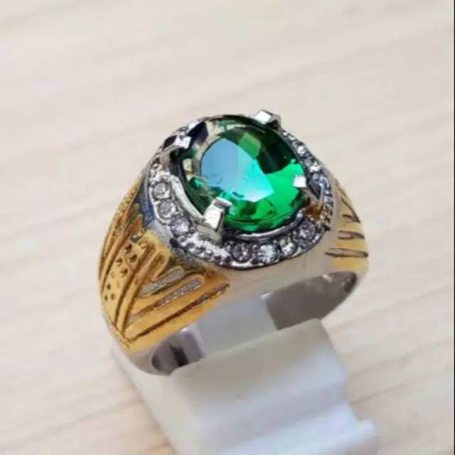 CINCIN BATU AKIK GREEN AQUAMARINE (Z)