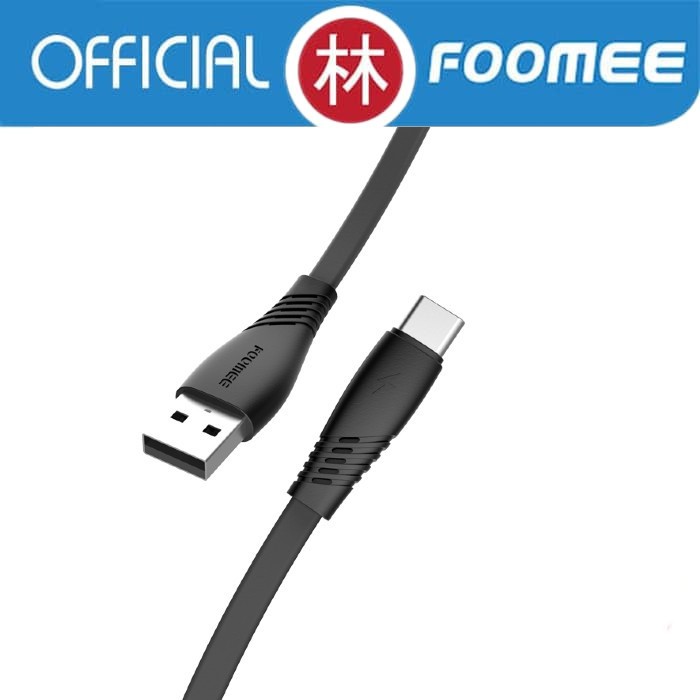 [COD] FOOMEE NK10S KABEL DATA TYPE-C FAST CHARGING 2.4A