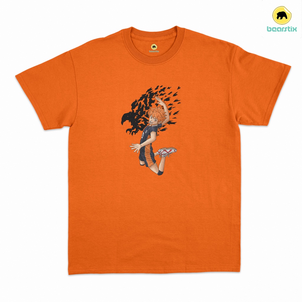 BEARSTIX - T SHIRT HINATA SHOYO - KAOS HAIKYUU - BAJU ANIME - T SHIRT STREETWEAR UNISEX