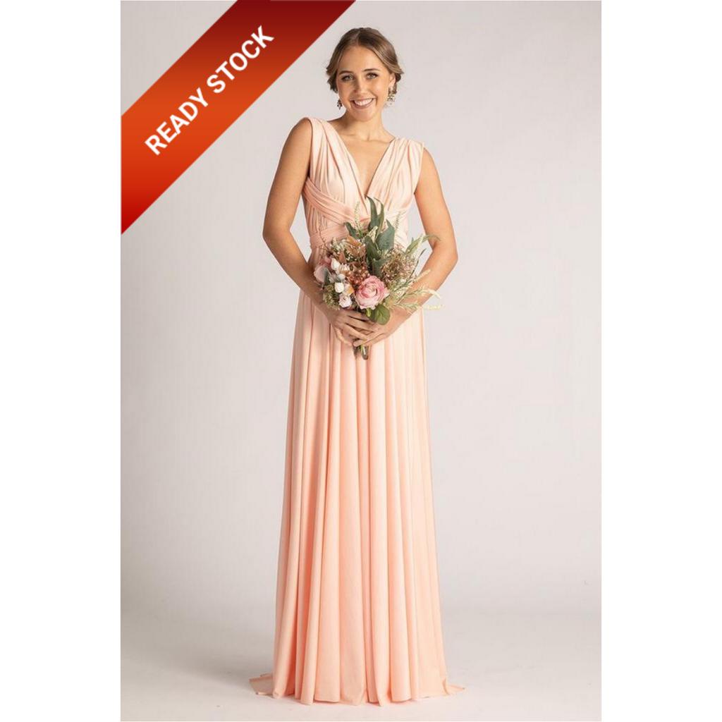 READY FREE KEMBEN - DRESS BRIDESMAID Dress Bridesmaids Seragam Bridesmaid Dress Premium Multiway Dress Convertible Dress Infinity Dress Pesta Pengiring Pengantin Wedding Dress Pernikahan Marriage Pesta Pernikahan Wedding Party Dress Wedding