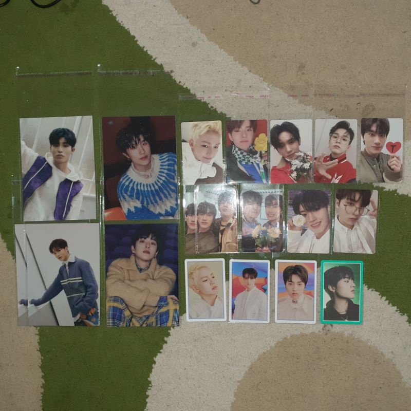 [READY STOCK] PC PHOTOCARD BLUE GREEN HYUNSUK HARUTO YOSHI MASHIHO DOYOUNG JUNGHWAN ASAHI SELFIE POS