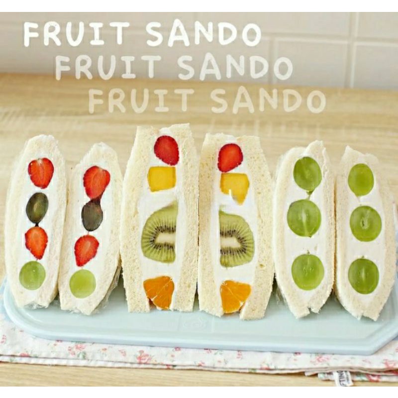 

fruit sando