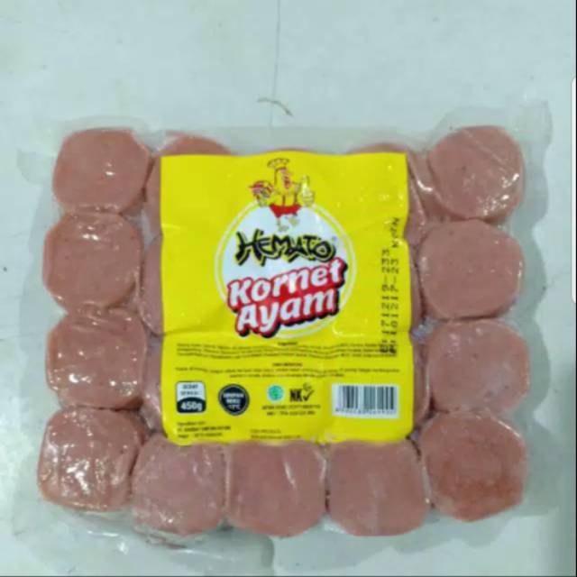 

Hemato kornet ayam bulat 450gr