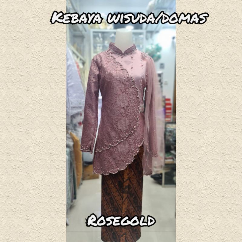 kebaya/baju wisuda/domas