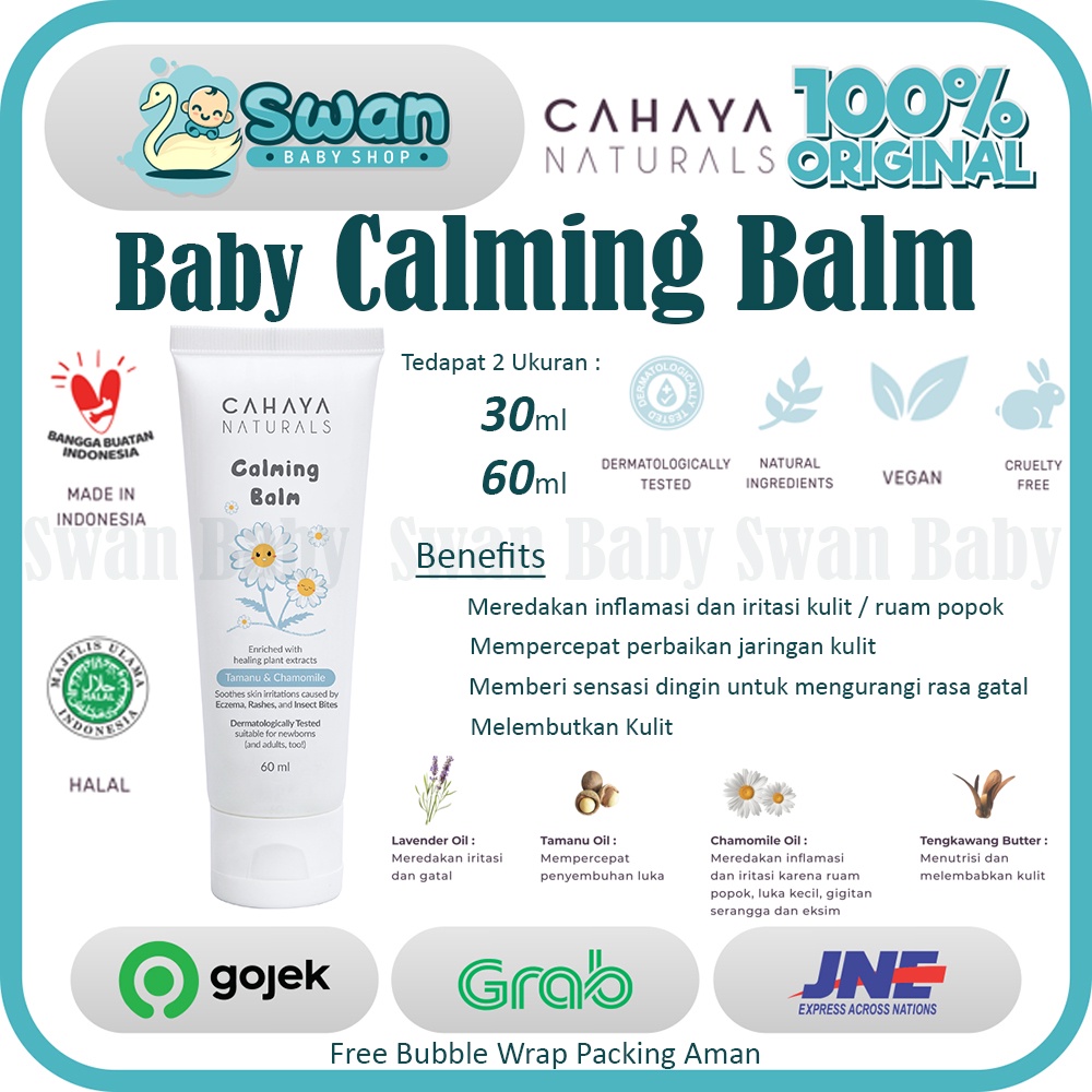 Cahaya Naturals Calming Balm (Eczema &amp; Rash Cream)