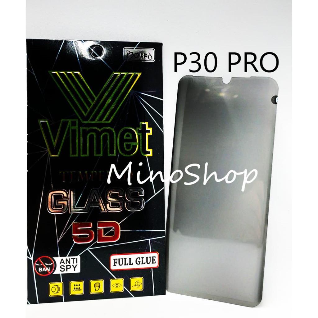 TEMPERED GLASS P30 PRO ANTI SPY FULL GLUE-FULL COVER TOP QUALITY