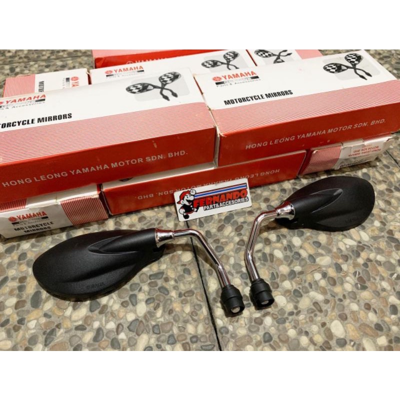 Spion yamaha X1 original malaysia spion 125z chrome batang chrome