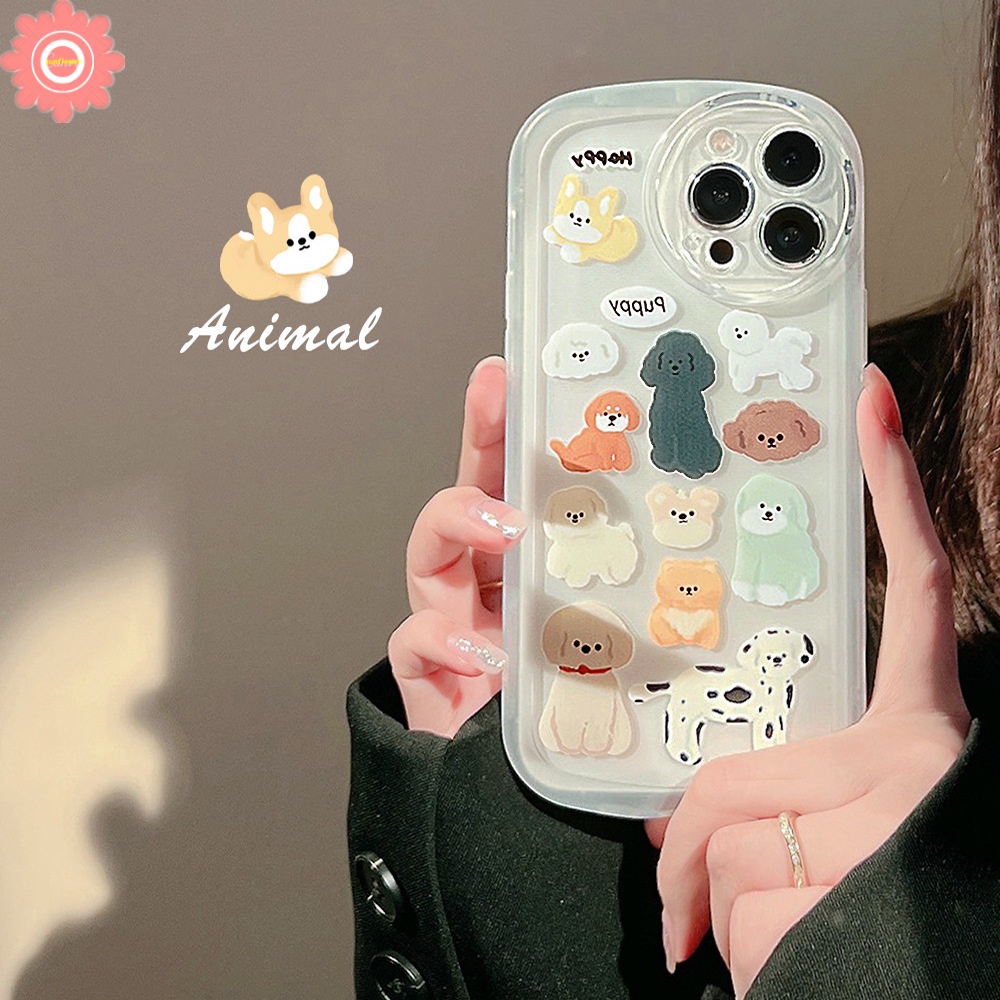 Casing Softcase TPU Redmi 10 9 10A 10C 9T 9A 9C NFC Redmi Note11 Note 11pro 11 10 10 10s 10pro 8 9pro 9s Note10 Motif Anjing Lucu