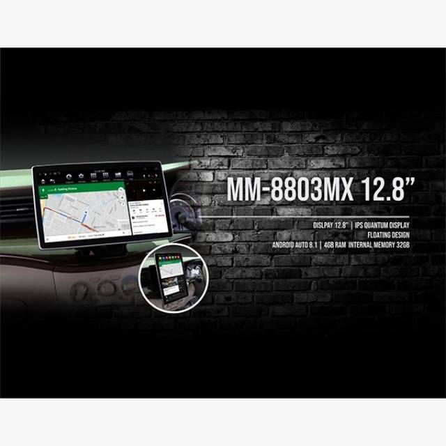 Mtech Head Unit Android Universal 12 inch Mobil