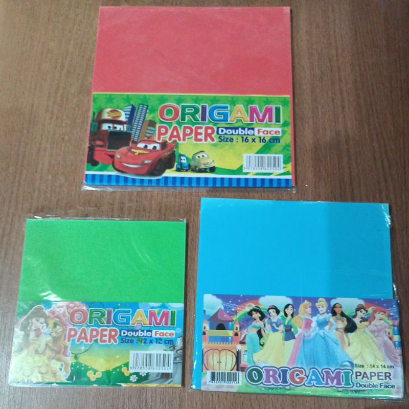 

Origami double face/origami paper/kertas origami dua sisi