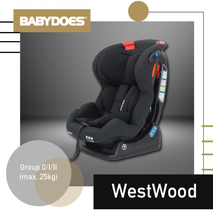 Carseat Babydoes Westwood / Carseat Babydoes Protect+ /Kursi Mobil