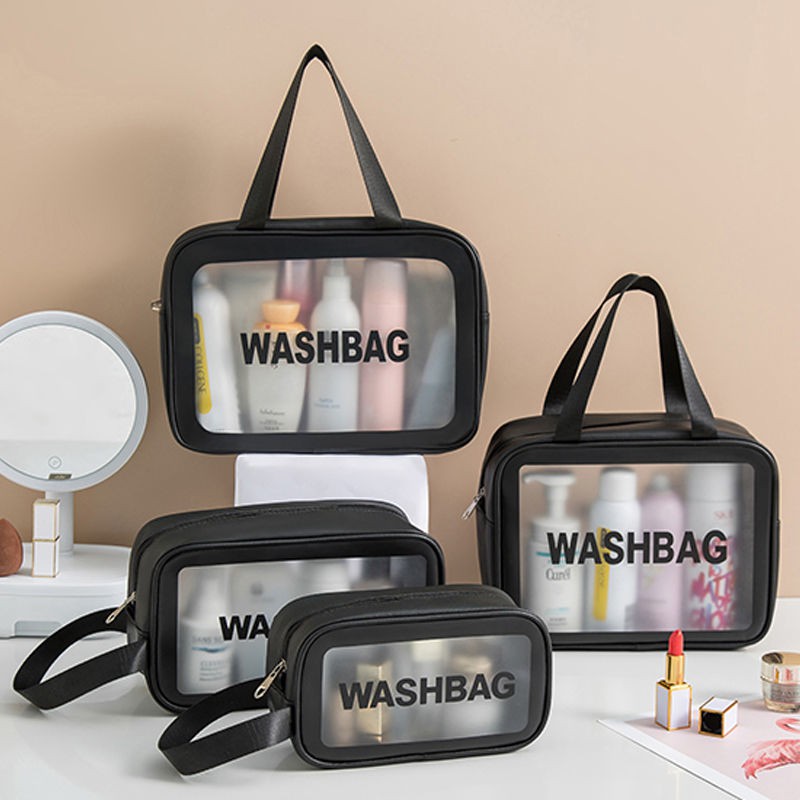 Grosir - K948 Pouch Make Up Wash Bag / Tas Kosmetik Waterproof / Tempat Penyimpanan Alat Kosmetik