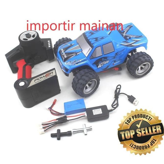 RC Mobil WL A979 Vortex Speed 50 Km/H bonus kabel charger