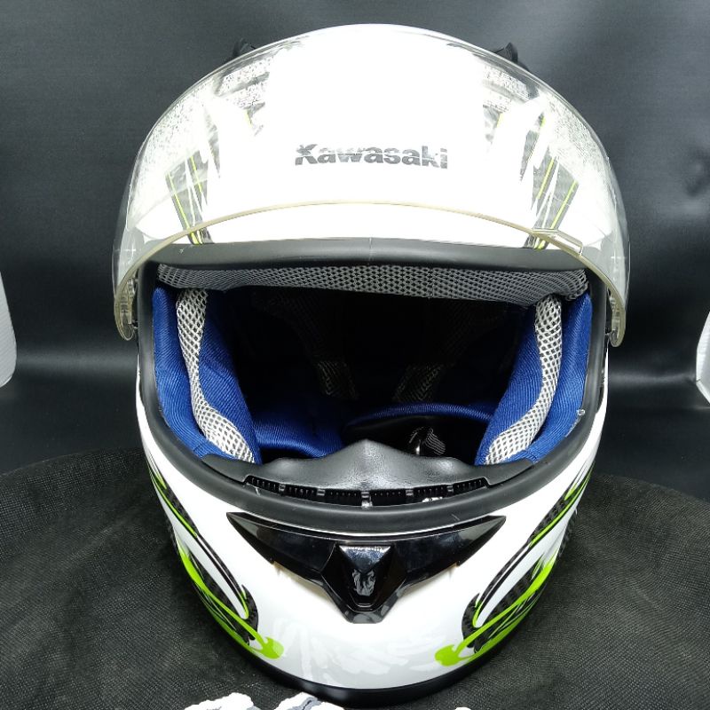helm full face standar Kawasaki ninja original