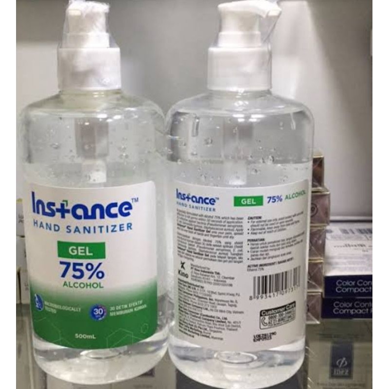 hand sanitizer instance