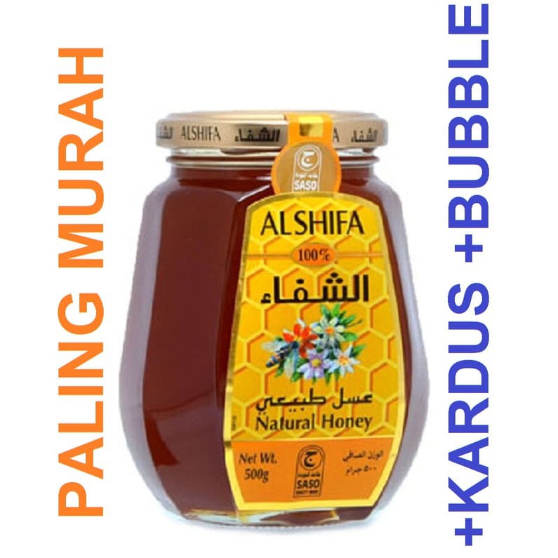

Termurah ! Madu Arab Alshifa / Al Shifa As Syifa Natural Honey 500gram - MMD1375