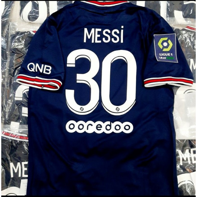 JERSEY BAJU BOLA PSG HOME 2021/2022 GRADE ORI IMPORT + NAMESET FULL PATCH