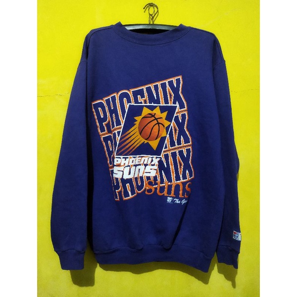 crewneck phoenix suns nba second the game