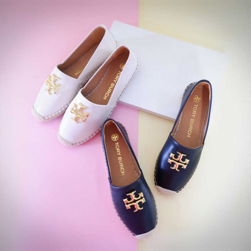 SEPATU WANITA TORY BURCH ELEANOR ESPADRILLE SHOES