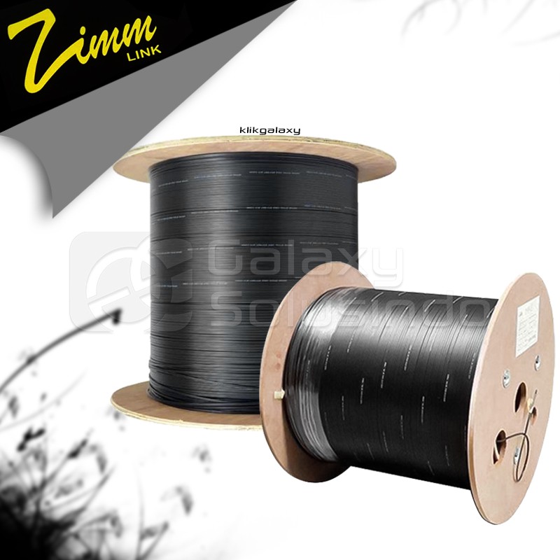 Zimmlink FO Cable / Fiber Optic Cable 1 Core 3 Seling - 1000 meter