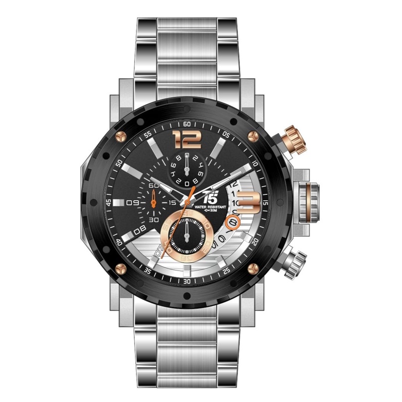 JAM TANGAN PRIA T5 H 3746G Original CHRONOGRAPH AKTIF /JAM TANGAN RANTAI T5 H 3746G  ORIGINAL/ T5 H 3746G  ORIGINAL/JAM TANGAN PRIA/JAM TANGAN STOPWATCH,WATER RESISTANT, CHRONOGRAPH/T5 H 3746GJAM PRIA