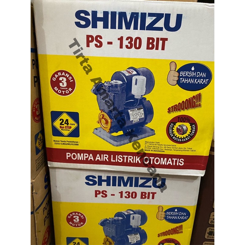 Jual Pompa Air Shimizu PS-130 BIT Otomatis Indonesia|Shopee Indonesia