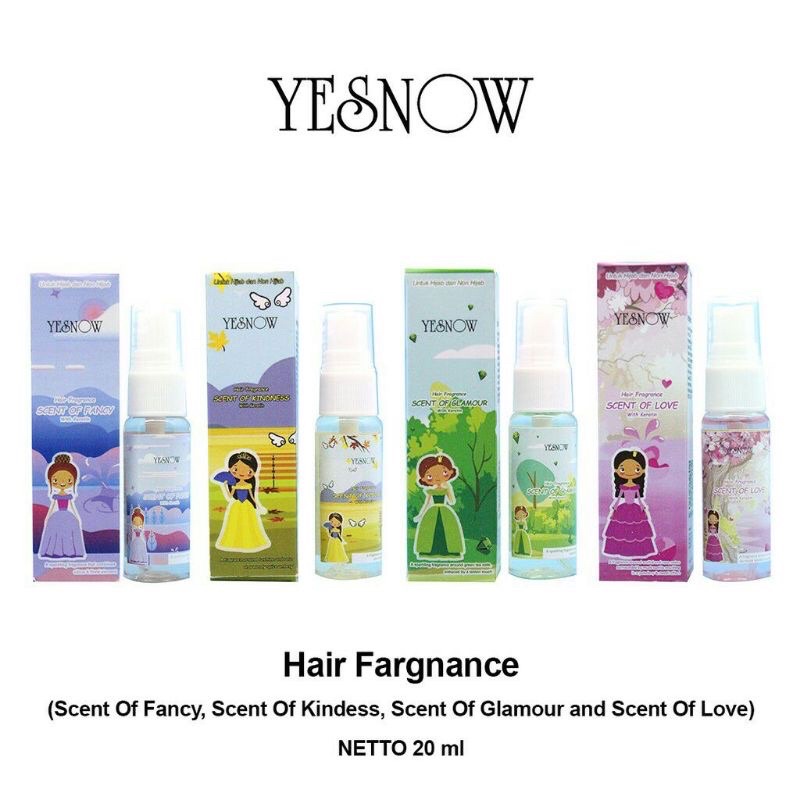 Yesnow Hair Fragrance/Parfum Rambut dan Hijab