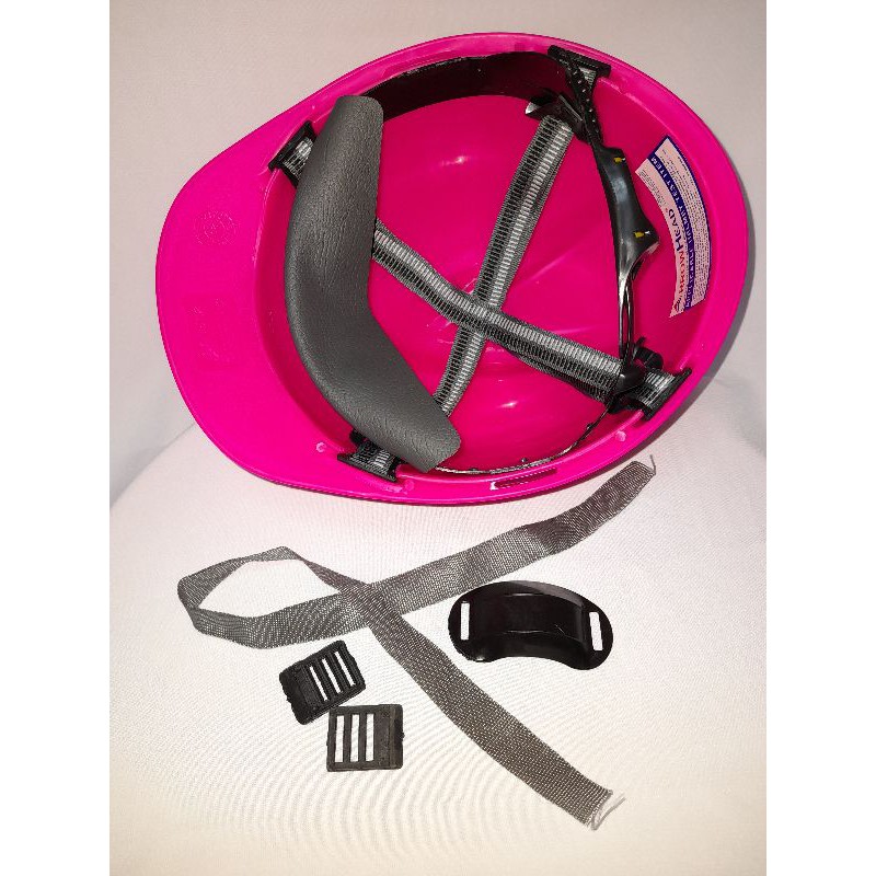 Helm Safety Pink Neon SNI / Helm Aplus Pink Neon / Helm proyek SNI