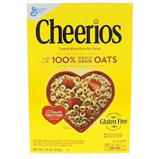 

GENERAL MILS CHERIOS CEREAL OAT - CHEERIOS GENERAL MILS SEREAL