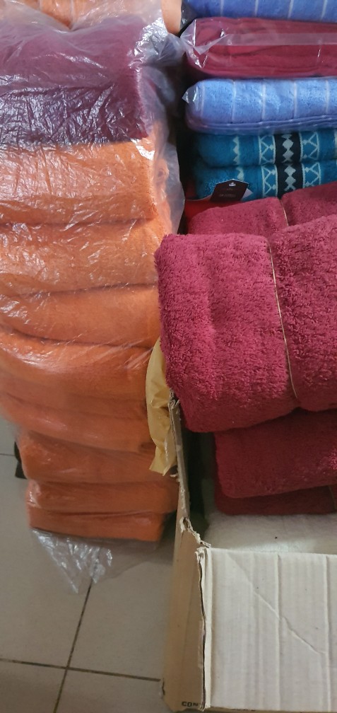 Rc Natural Handuk Mandi 70x140cm / Handuk Mandi Dewasa Motif Polos By Chalmer