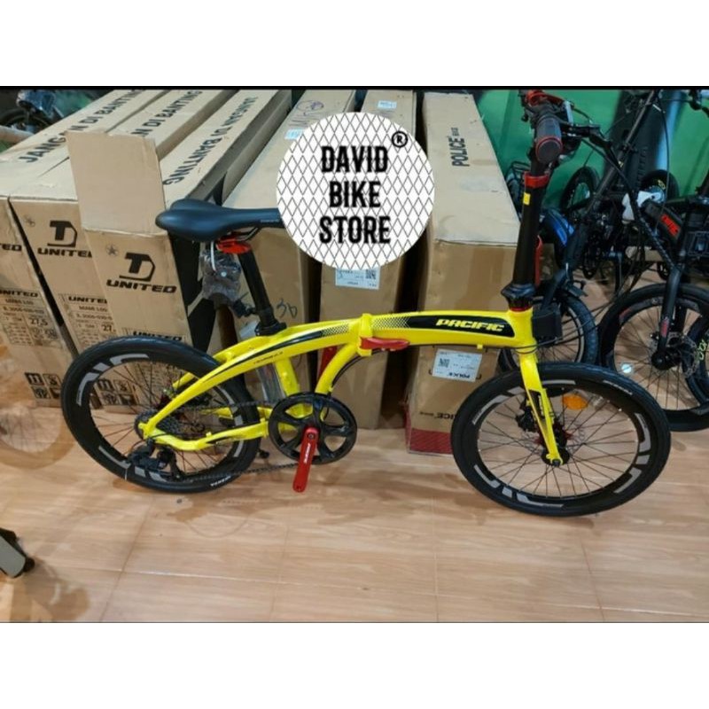 Sepeda Lipat 22"/20 451 Pacific Noris 2.3 TERBARU