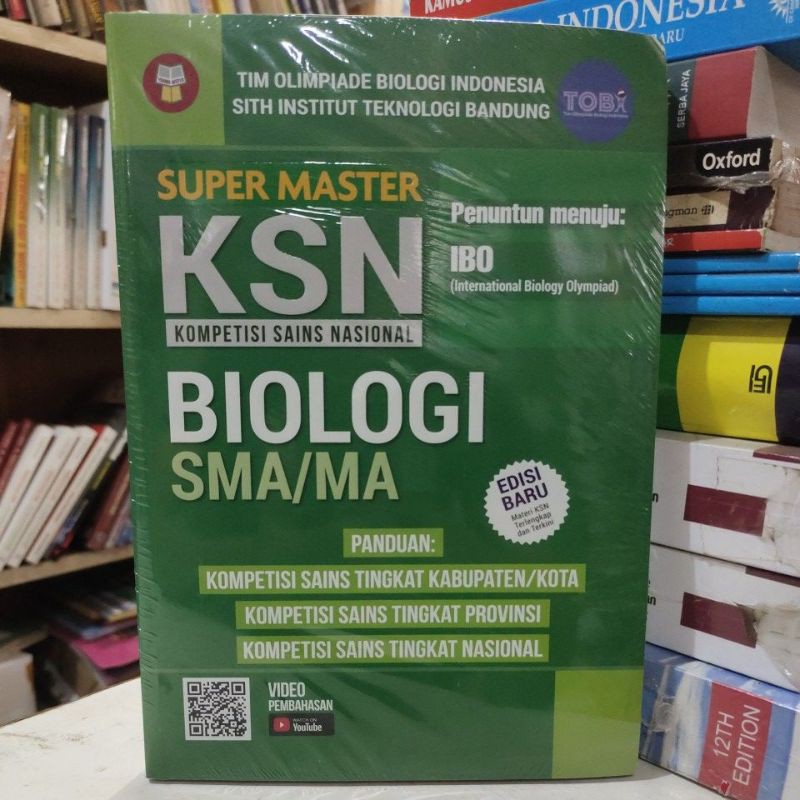 super master ksn kompetisi sains nasional biologi SMA/MA edisi baru
