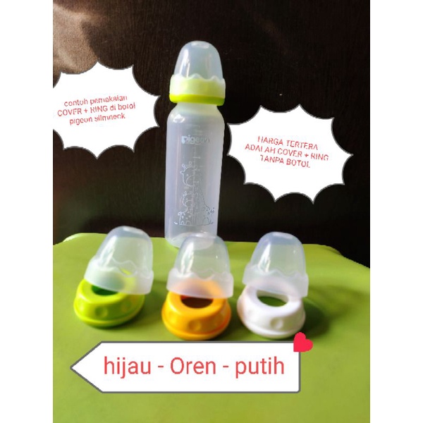 cover ring botol pigeon slimneck / tutup botol pigeon slim neck