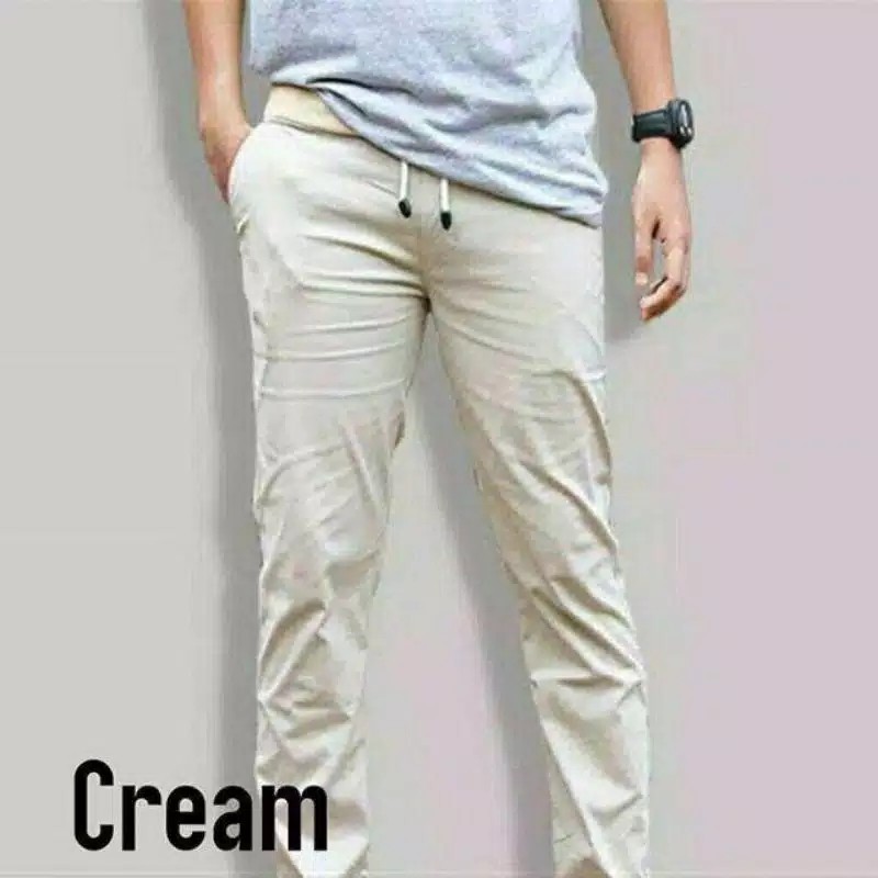 [BISA COD] CELANA PANJANG PRIA RIP CHINOS BAHAN AMERICAN DRILL SIZE 27-38