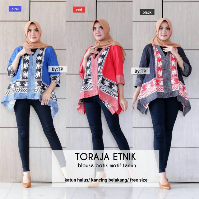 Blus toraja etnik