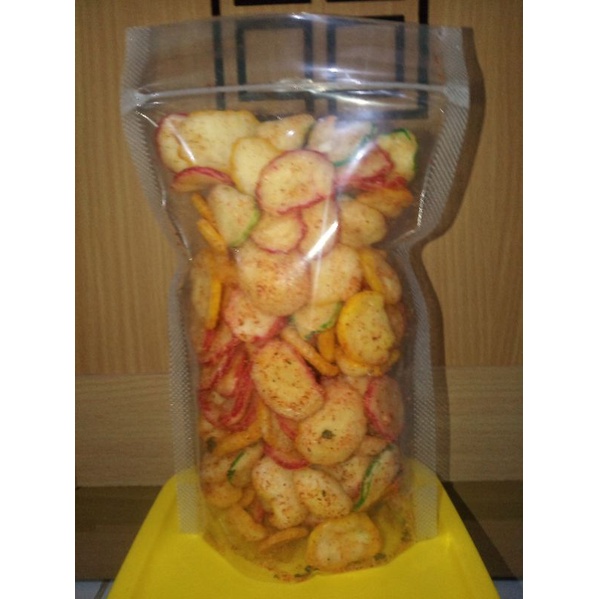 

Kerupuk Seblak Kering Pedas Gurih Nikmat 75gr